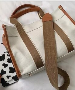 Joanna Canvas Puffer Tote bag
