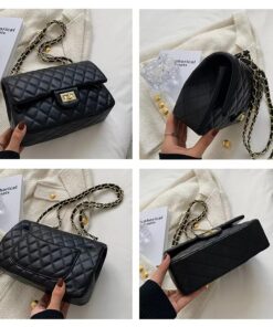 Sofia Quilted Vegan leather hand bag